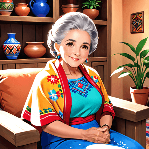 Portrait of Abuelita Celia