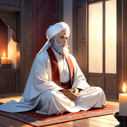 Portrait of Sheikh Ahmad al-Rumi